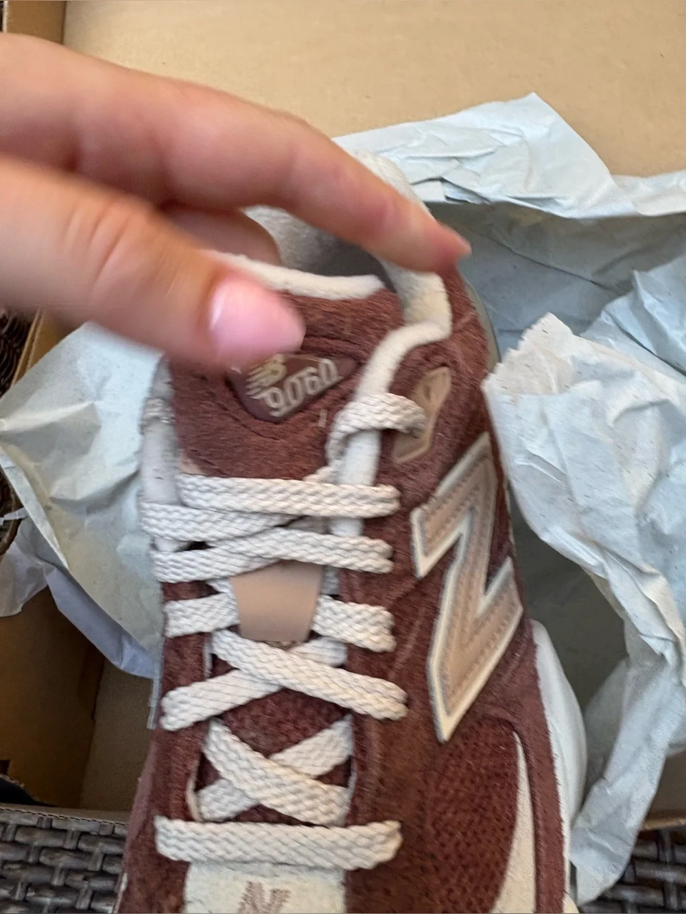 New Balance 9060 Rich Oakwood Timberwood NIB